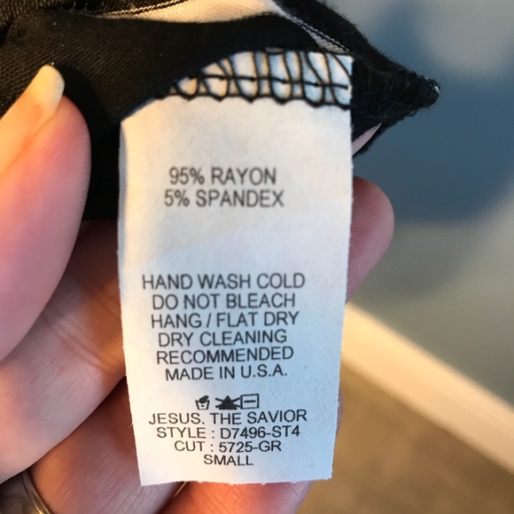 Last one! Striped floral tunic with pink trim - Picture 5 of 5